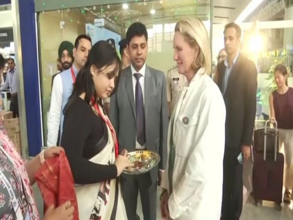 USAID Deputy Administrator Isobel Coleman arrives in Varanasi for G20 meeting