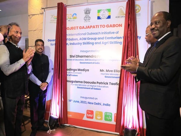 Dharmendra Pradhan flags off Gabon's first Agri-SEZ project