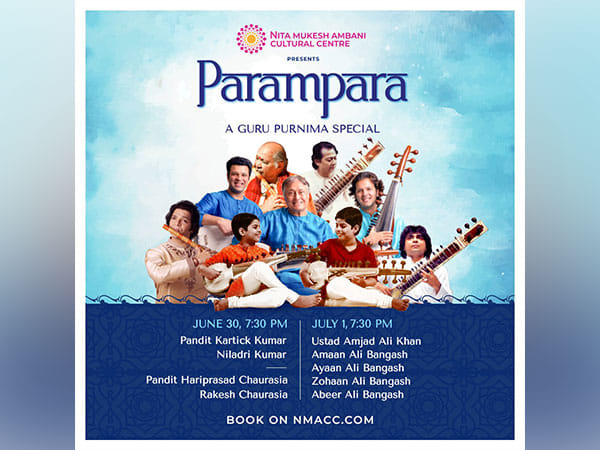 Nita Mukesh Ambani Cultural Centre's 'Parampara' to celebrate Guru-shishya tradition