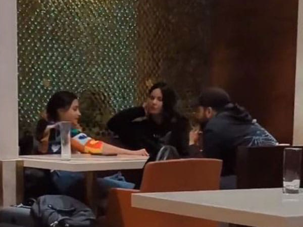 Vicky Kaushal-Katrina Kaif chat with Alia Bhatt at airport lounge, video goes viral