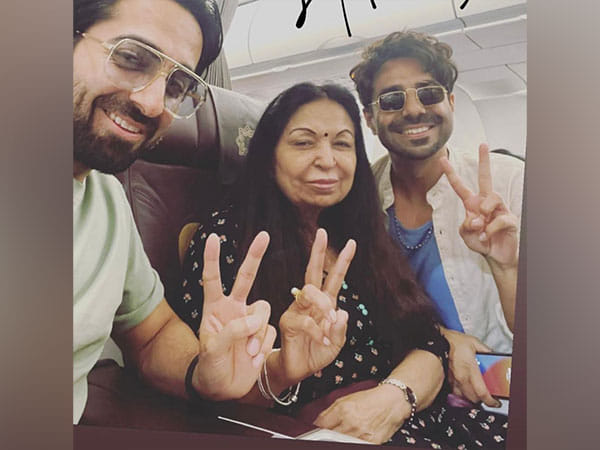   Ayushmann Khurrana's mother restarts life at 73 post husband's death, netizens applaud her 