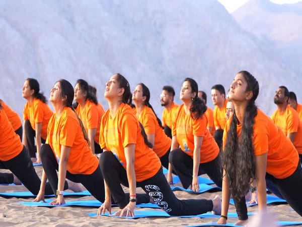 Yoga gaining popularity in Oman shows new video by Indian embassy 