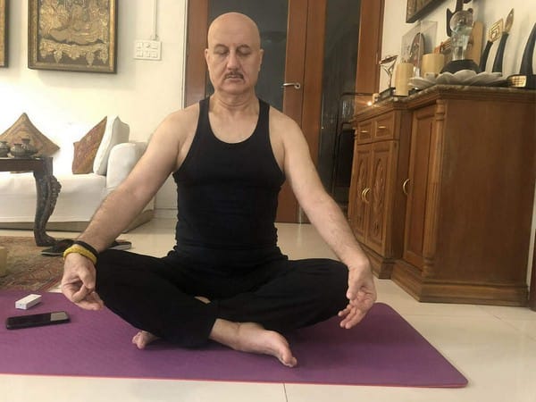 Anupam Kher's yoga video will leave you inspired