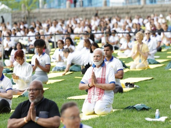 PM Modi praises energy, commitment shown by participants during Yoga Day event at UN Headquarters