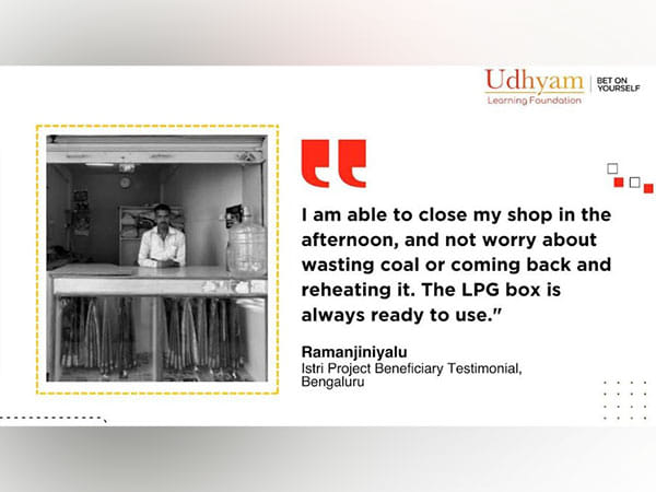 Udhyam Vyapaar's Istri Project Irons Out Old Ways and Sparks a Revolution in Livelihood Projects