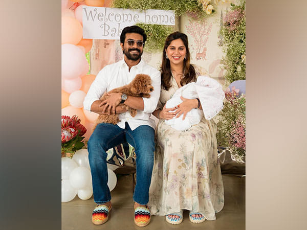 Ram Charan's wife Upasana gives sneak peek into their daughter's naming ceremony