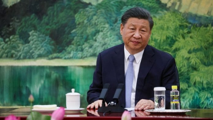 Chinese President Xi Jinping looks on as he meets with U.S. Secretary of State Antony Blinken (not pictured) in the Great Hall of the People in Beijing, China, on 19 June, 2023/Reuters