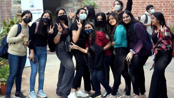 Representational image of DU students | ANI