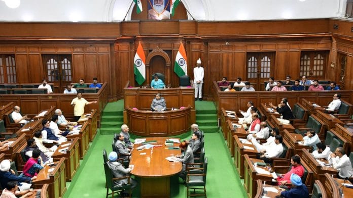 File photo of Delhi assembly | ANI