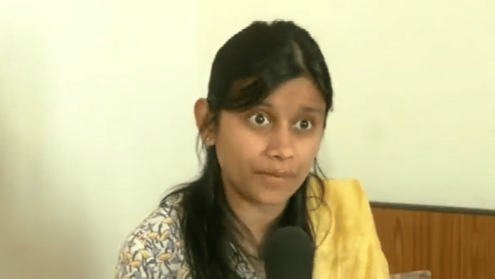 Dhara Shah, the mother of Baby A | Photo: Twitter:@ANI