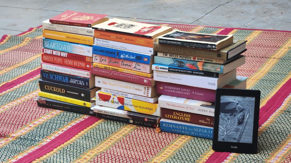 Readers read a variety of books at Pune Reads | Purva Chitnis/ThePrint