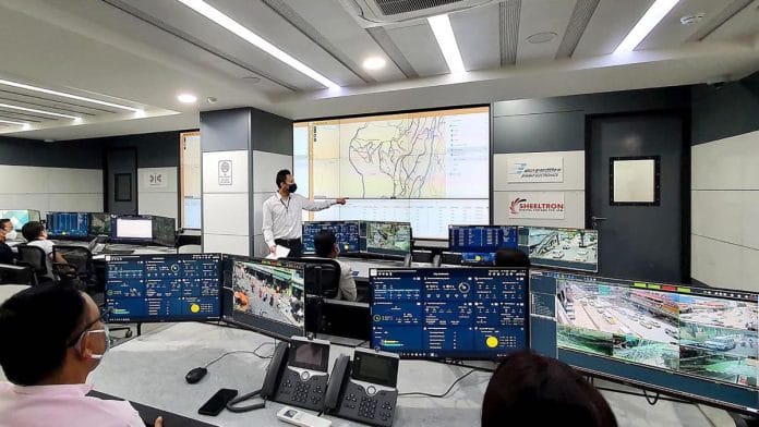 Integrated Command and Control Centre (ICCC) is part of the Gangtok Smart City Project under Smart Cities Mission | Image via Wikimedia Commons