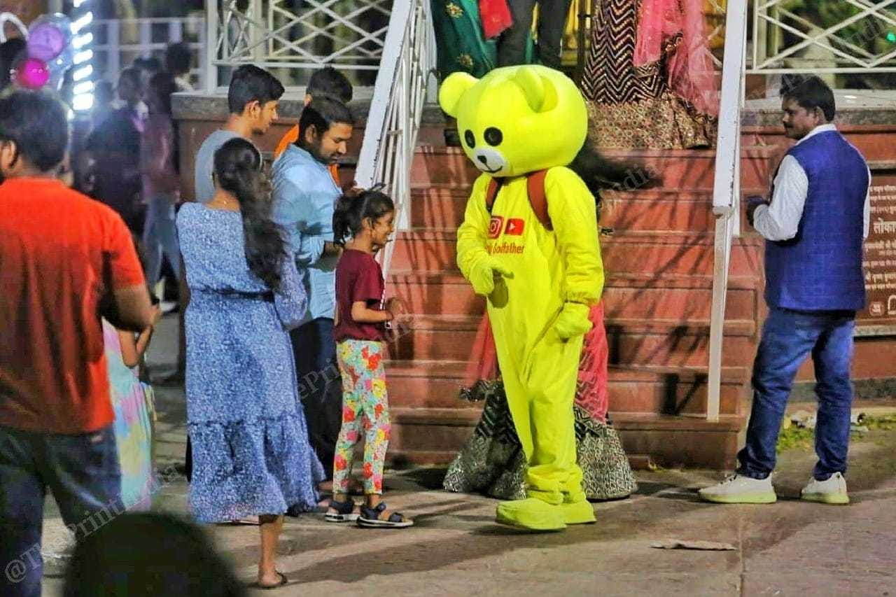 Visitors at Ramgarh Tap Lake, Gorakhpur | Photo: Praveen Jain | ThePrint