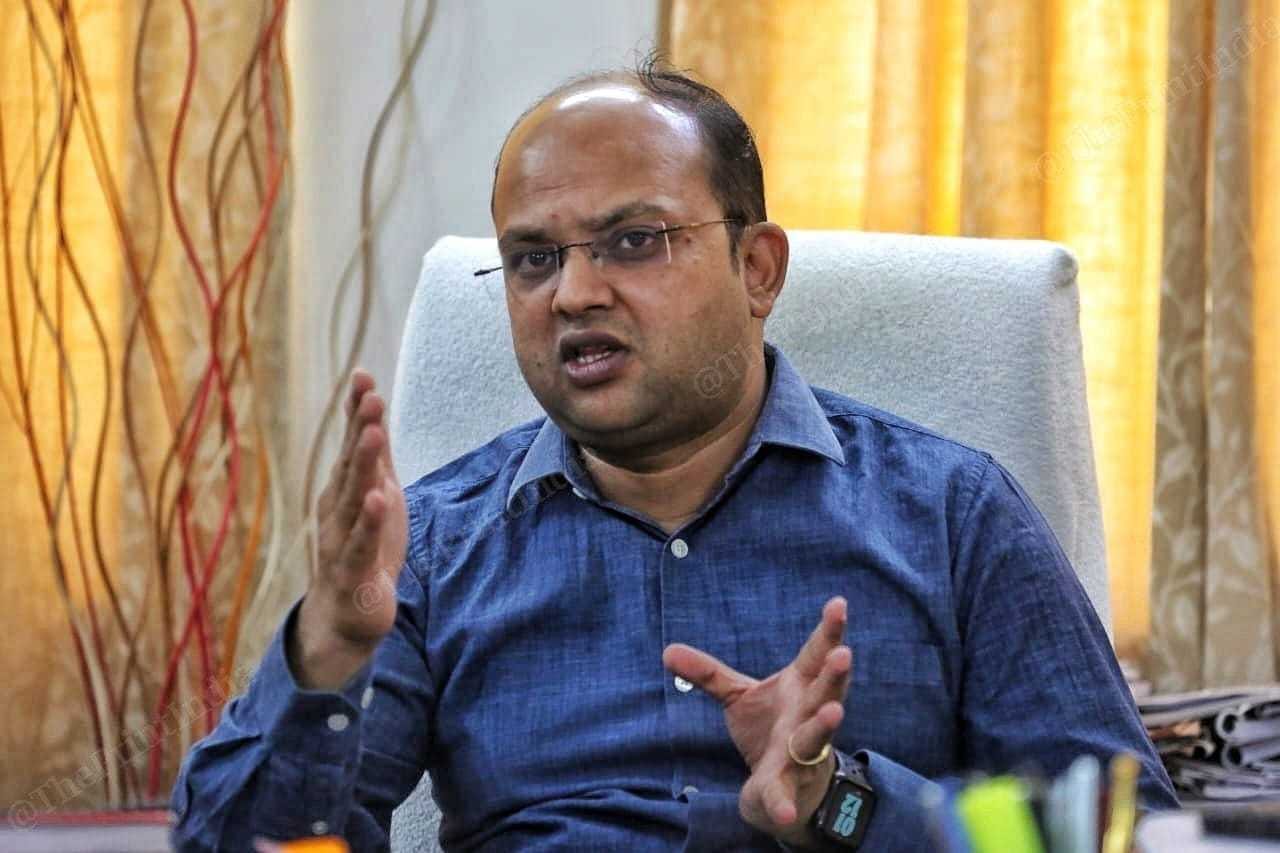 Pavan Agrawal, CEO, Gorakhpur Industrial Development Authority (GIDA) | Photo: Praveen Jain | ThePrint