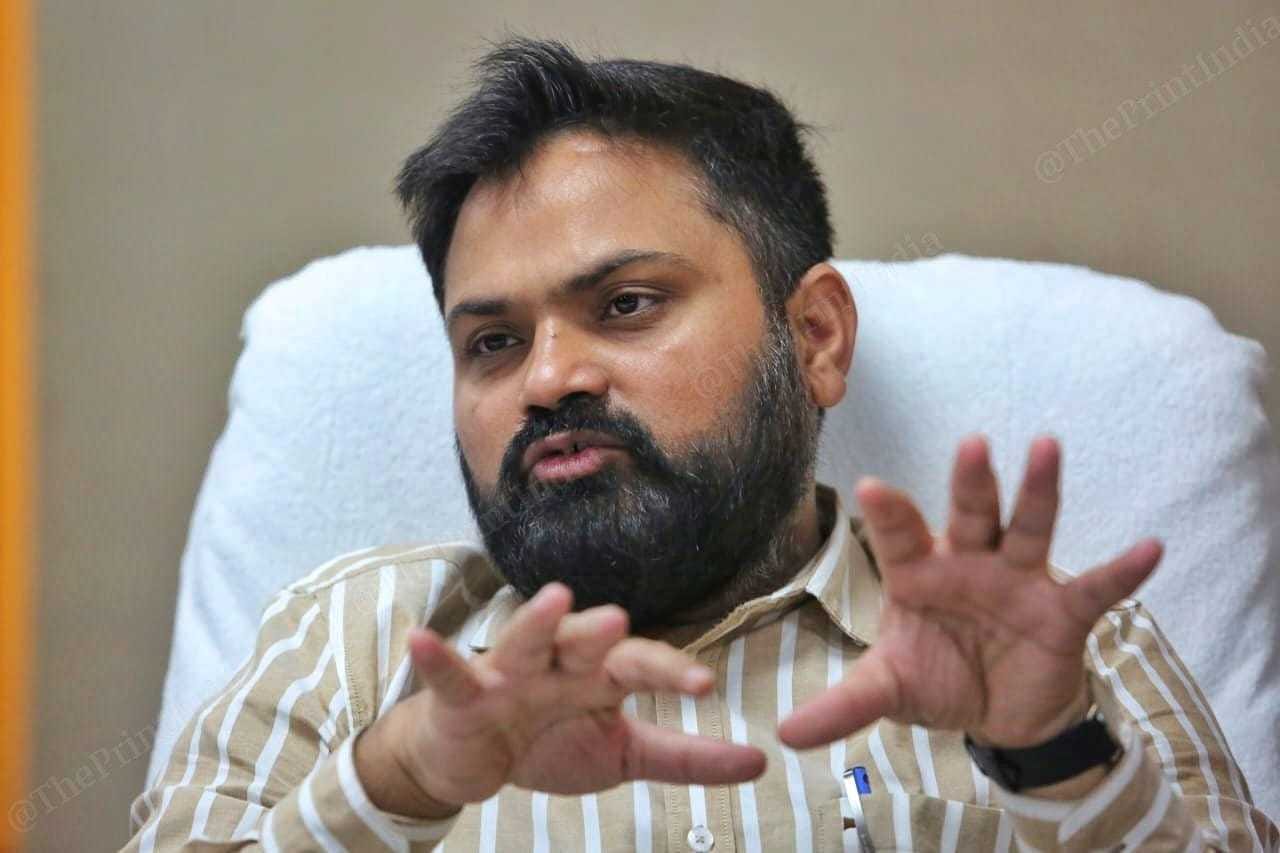 IAS officer Mahendra Singh Tanwar, vice-chairman, Gorakhpur Development Authority | Photo: Praveen Jain | ThePrint