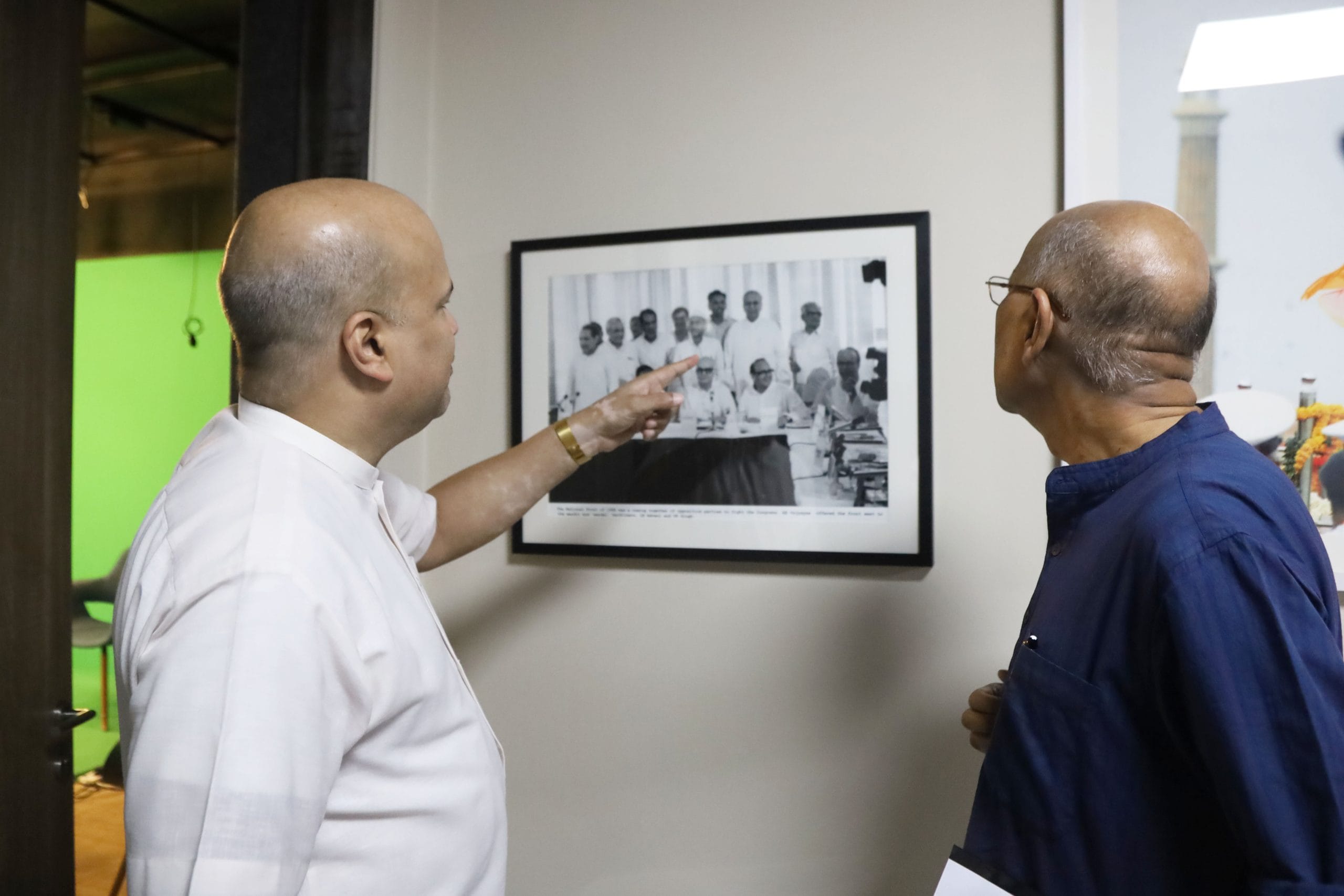 Sri Lanka's High Commissioner to India Milinda Moragoda with Editor-in-Chief Shekhar Gupta | Manisha Mondal | ThePrint