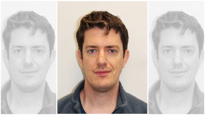 Matthew Smith, 34, was online at the time of his arrest, speaking to a teenage boy in India & asking him to send sexual images of a younger child in return for money | Pic source: National Crime Agency