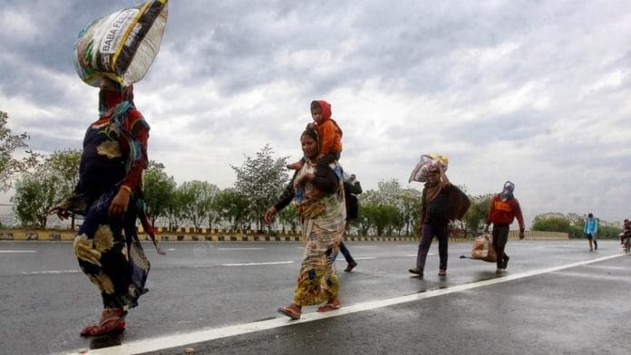 Migrant workers during 2020 lockdown