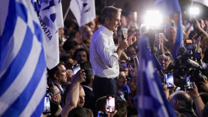 New Democracy conservative party leader Kyriakos Mitsotakis | Reuters