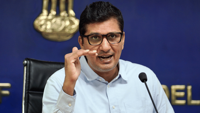 Delhi minister Saurabh Bharadwaj | ANI file photo