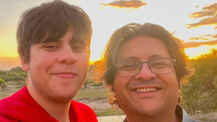 Suleman Dawood with his father Shahzada Dawood | Photo: Reuters