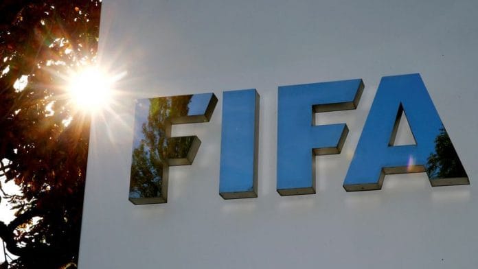 The logo of FIFA is seen in front of its headquarters in Zurich, Switzerland | File Photo: Reuters