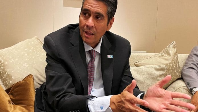 Palau President Surangel Whipps Jr. speaks at an interview with Reuters in Tokyo, Japan June 14, 2023 | Reuters/ John Geddie