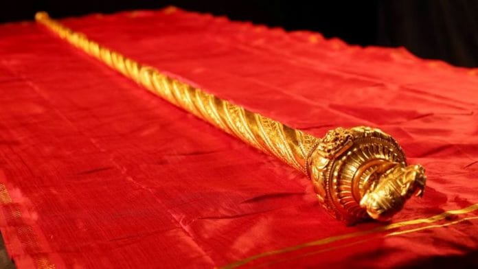 A golden 'sengol' will be installed by Prime Minister Narendra Modi in the new Parliament building in New Delhi | ANI Photo