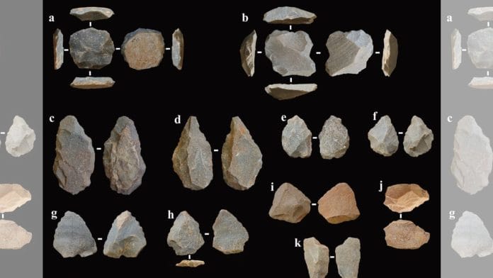 Representative Lithics from Hanumanthunipadu | Special arrangement