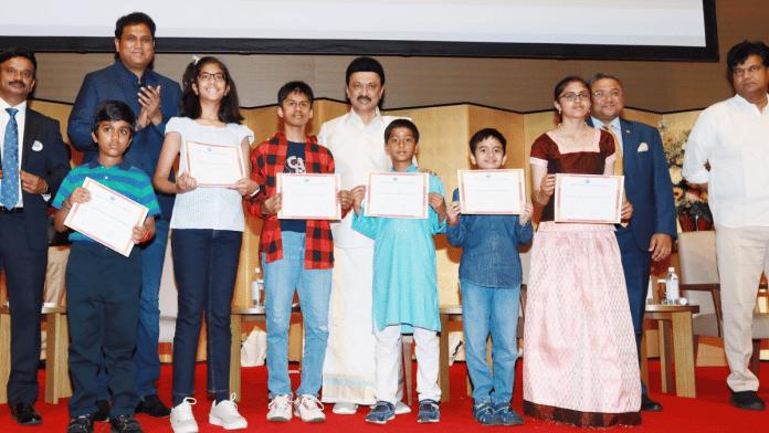 Tamil Nadu CM M.K. Stalin at a programme of Japan Tamil Association | Twitter | @mkstalin