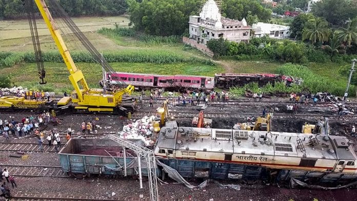 Restoration work is underway at the site of the accident in Odisha | representational image | ANI