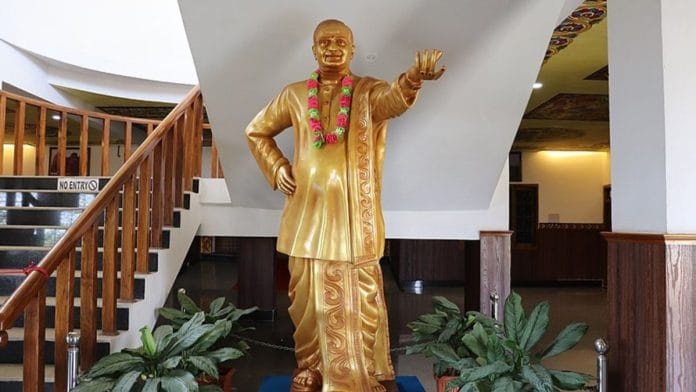 NTR statue in Telugu Museum located on Kailasagiri | Representational image | Source: Wikimedia Commons