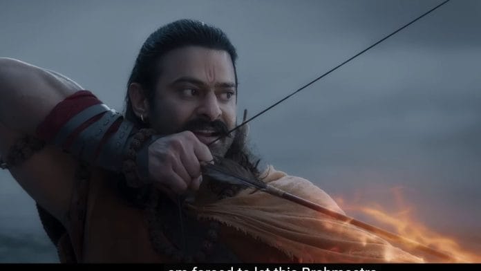 A screengrab from the trailer of Adipurush. | @YouTube