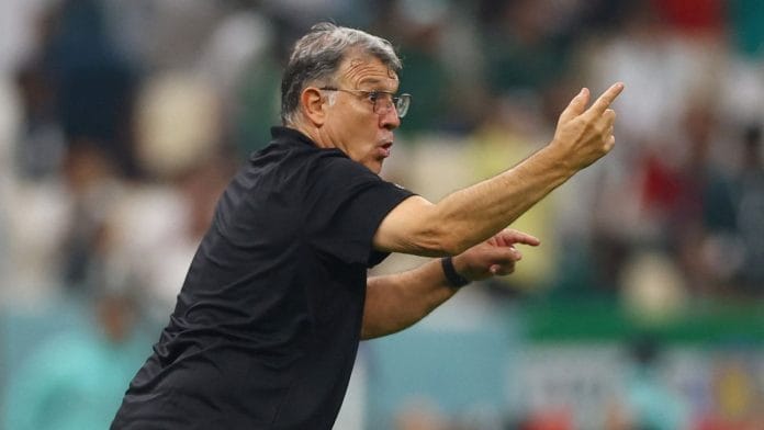 FIFA World Cup Qatar 2022 - Lusail Stadium, Lusail, Qatar | Mexico coach Gerardo Martino reacts | Reuters/Matthew Childs/File Photo