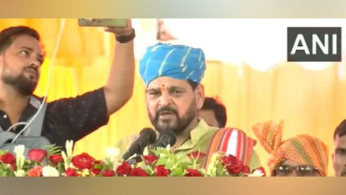 File photo of WFI chief Brij Bhushan | ANI