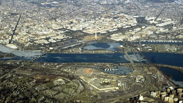 An aerial view of Washington DC | Reuters