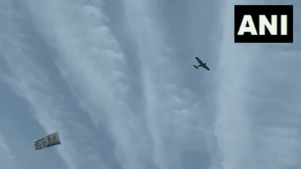 Federation of Indian Associations flies banner in New York to welcome PM Modi