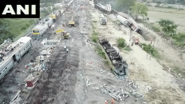 Odisha train accident: Restoration work captured in pictures