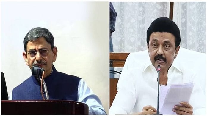 Tamil Nadu Governor R.N. Ravi and Chief Minister M.K.Stalin | ThePrint