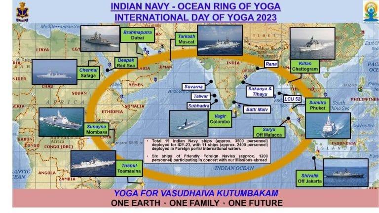Yoga in Ladakh & Thar desert to ‘ocean outreach’: How Army & Navy are marking International Yoga Day