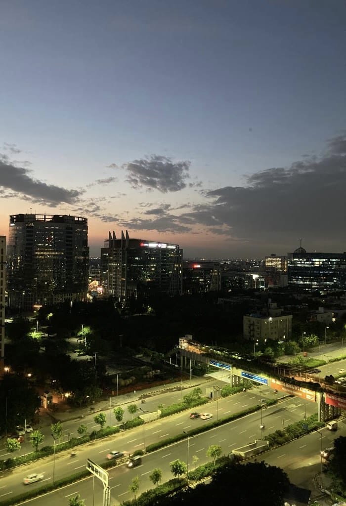A view of the city from Novotel in Vijaywada | Credit: Antara Baruah, ThePrint