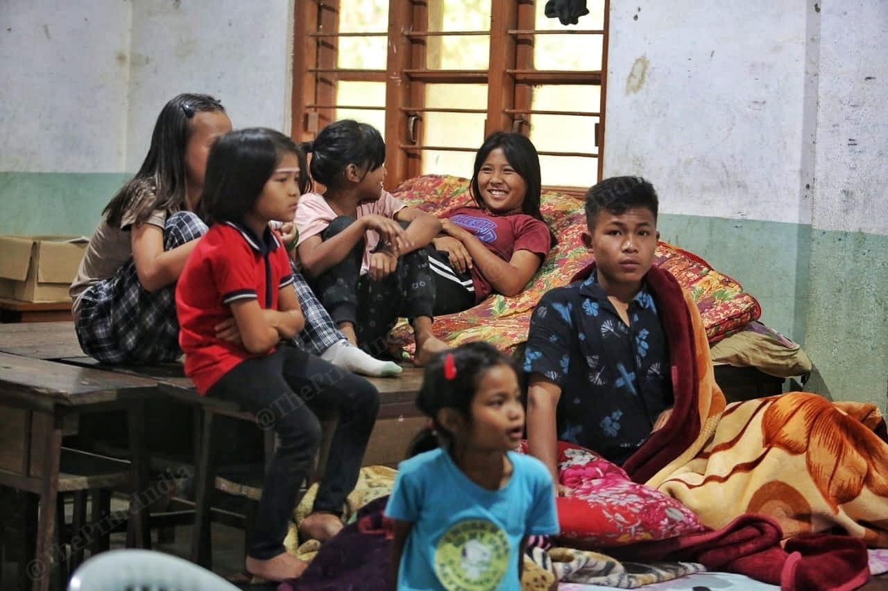Children have not been able to attend schools and colleges. They cannot step out frequently because of the hostile situation in the state. Leaving ko option for them but to stay indoor and watch television for entertainment. Photo: Praveen Jain | ThePrint