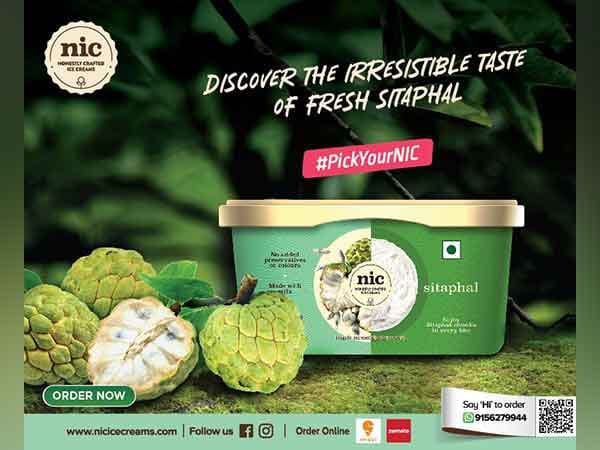 NIC Honestly Crafted Ice Creams introduces exquisite Sitaphal Ice Cream, redefining indulgence