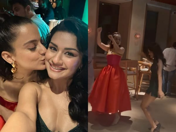 Kangana Ranaut grooves with Avneet Kaur at 'Tiku weds Sheru' success party