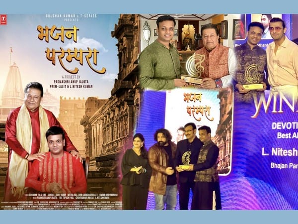 Bhajan Samrat Padma Shri Anup Jalota and his disciple L.Nitesh Kumar's 