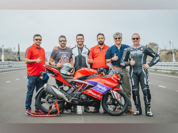 TVS Motor Company and Apollo Tyres Set a New 24-hour Indian National Speed Endurance Record on the TVS Apache RR 310