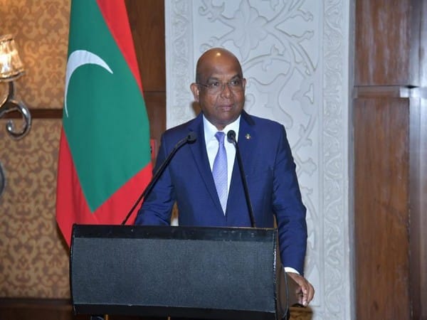 Abdulla Shahid interacts with Non-Resident Ambassadors, High Commissioners accredited to Maldives in Delhi