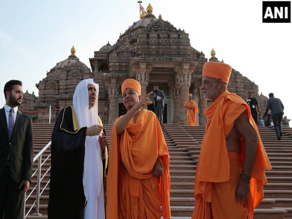 India great example of Unity in Diversity and my visit to Akshardham sums it up: Muslim World League chief Al-Issa