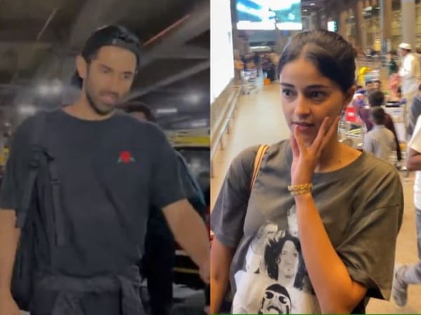 Aditya Roy Kapur, Ananya Panday return to Mumbai from Lisbon vacay