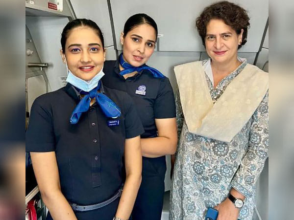 Priyanka Gandhi pens appreciation post for IndiGo cabin crew, calls them “most efficient”